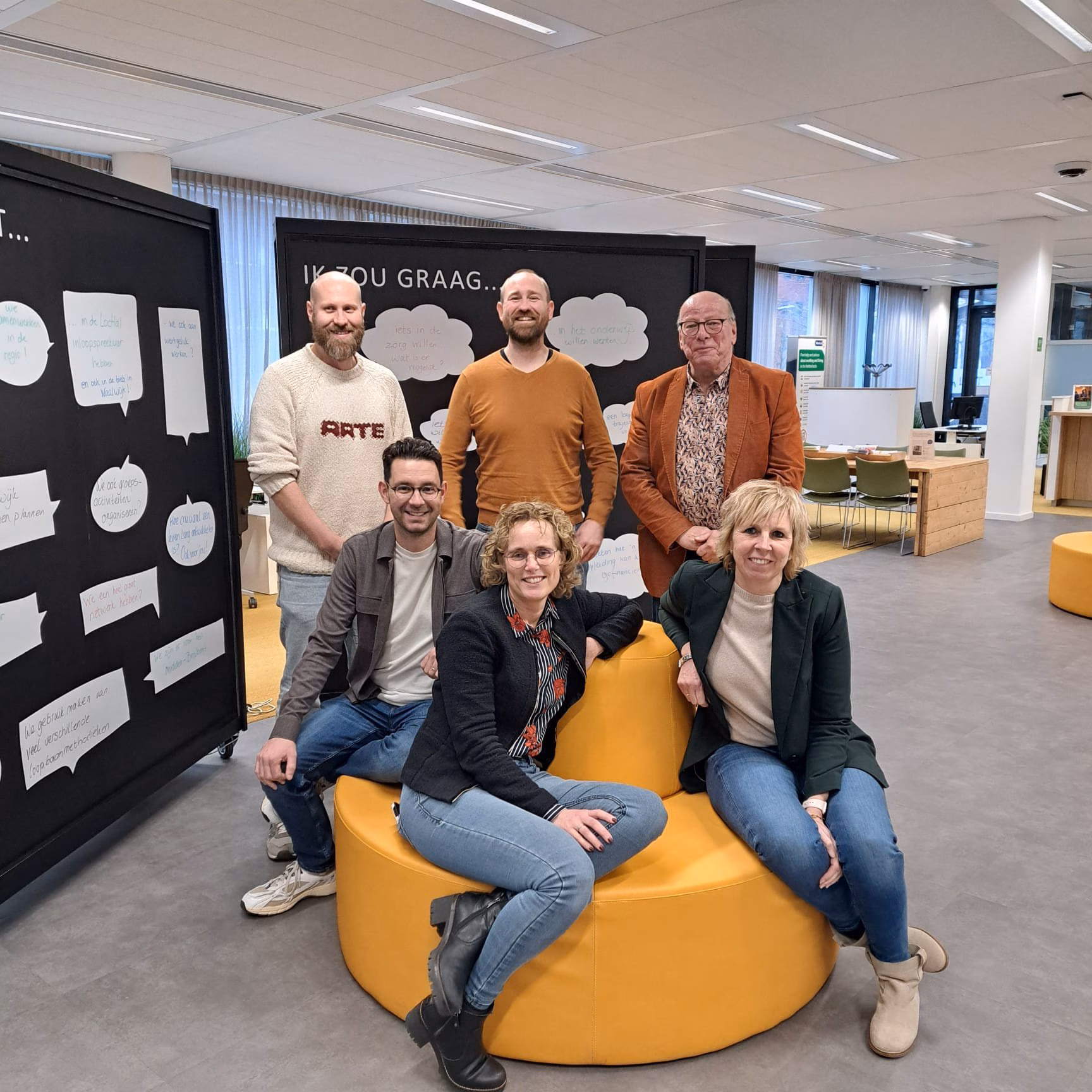 Foto van groep van MAATjesWerk